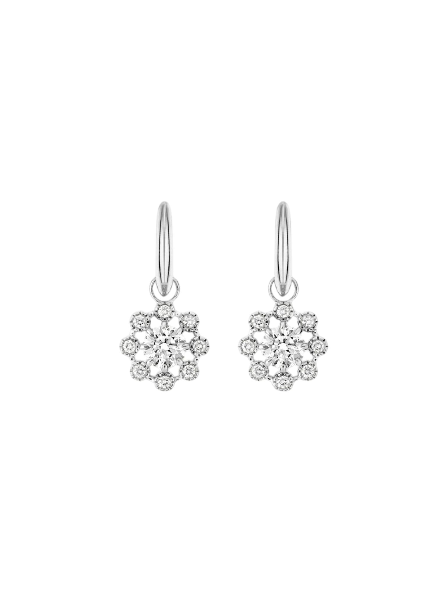 Celandine lab-created diamond drops